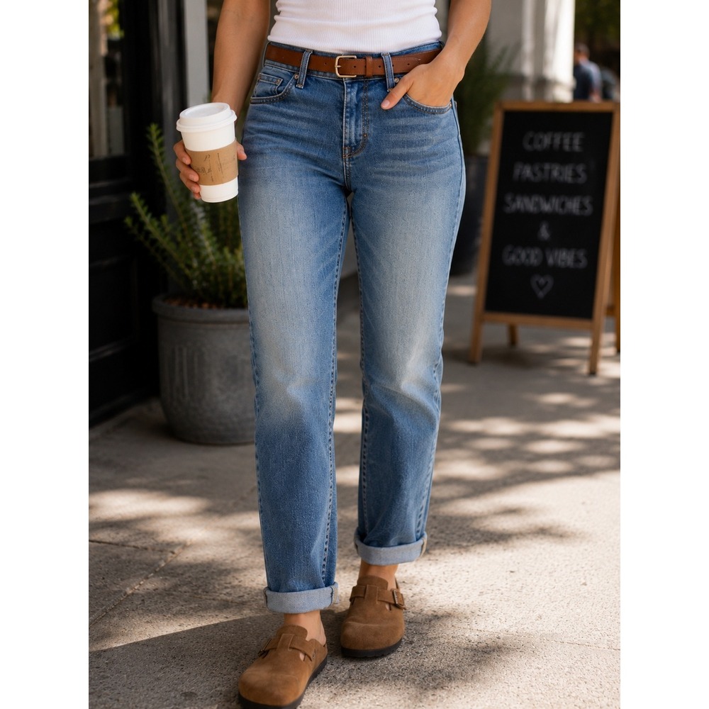 NWT Levi's Bold‎ Curve 3269 Straight Leg Jeans 27x30 Medium Wash